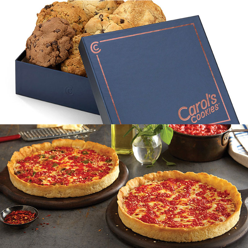 Carol's Kekse Kleine Geschenkbox & 2 Lou's Pizzas