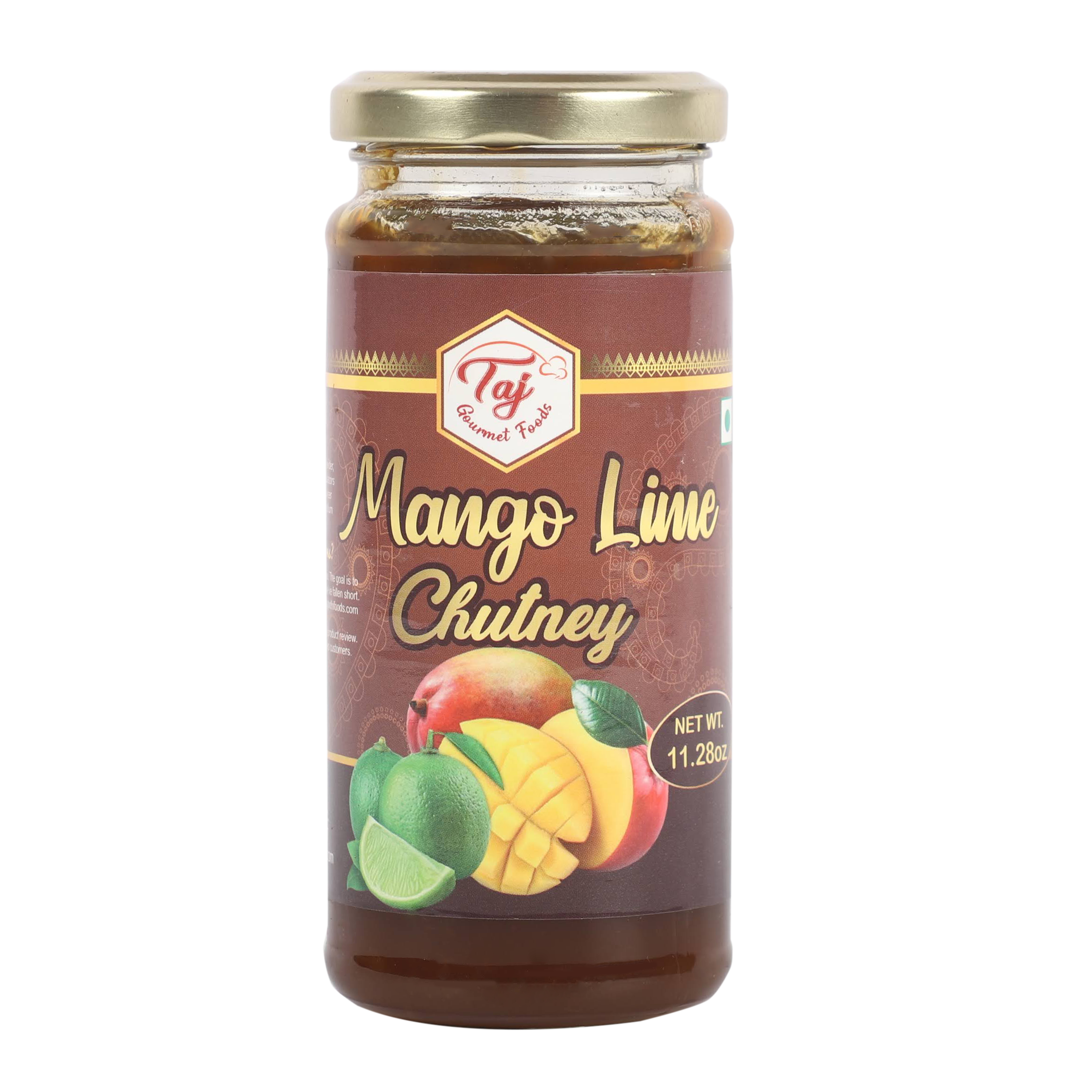 TAJ Mango Limette Chutney, 320g (11.28 Oz)