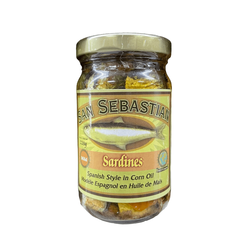 San Sebastian Sardines Spanischer Stil In Maisöl (Mild)