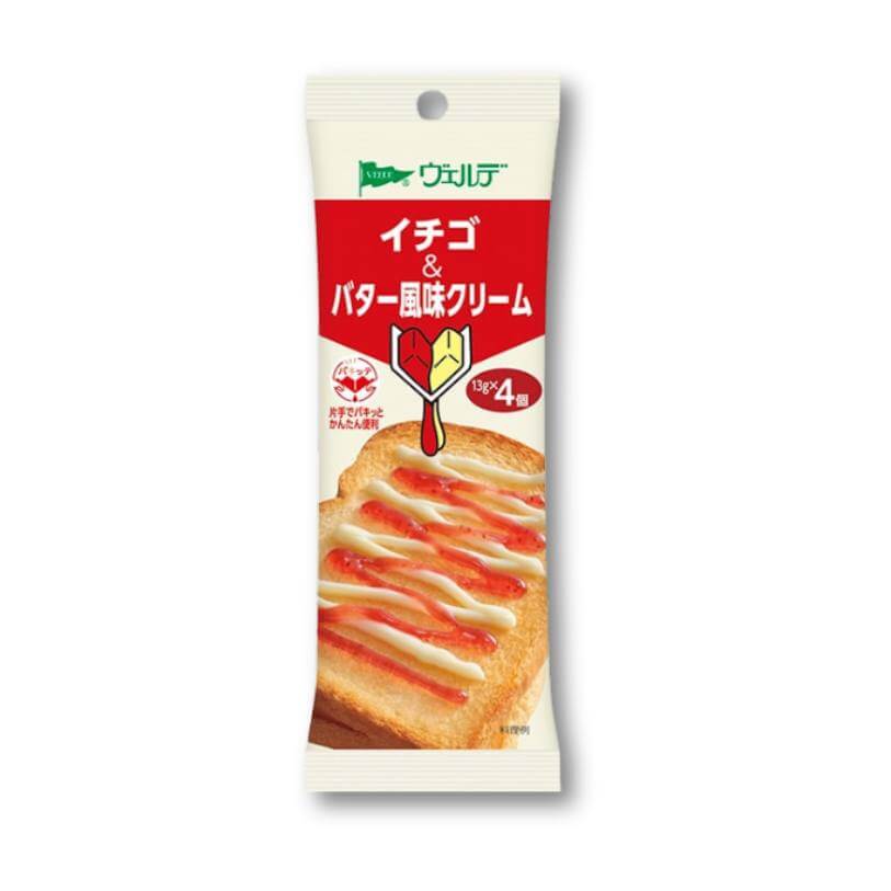 Aohata Toast Spread – Erdbeere & Butter 4 Stück Packung