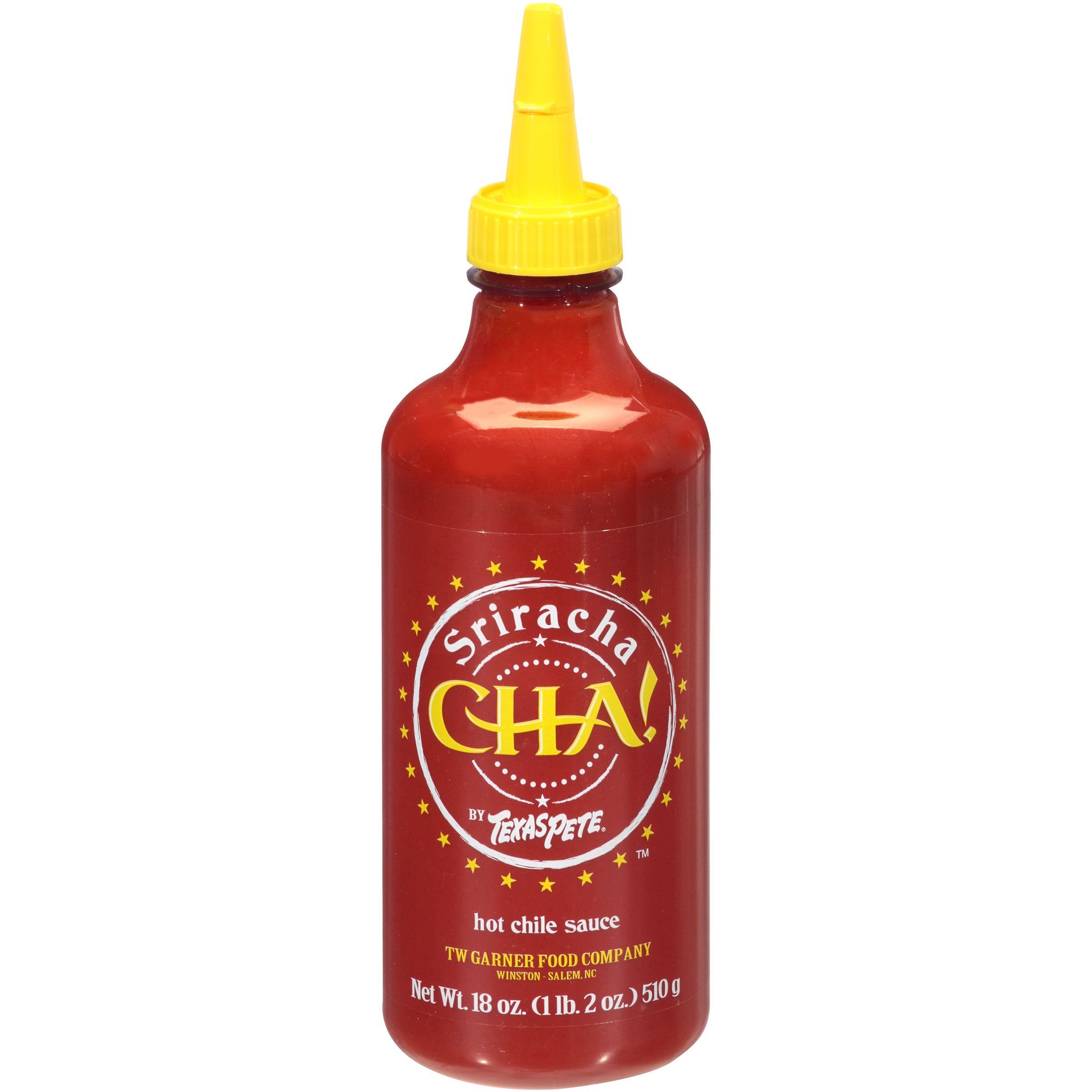 Texas Pete Cha! Heißes Chile Sriracha Sauce – Fett, scharfer Geschmack