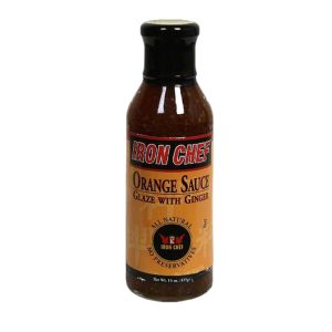 Iron Chef Orange Sauce Glasur mit Ingwer