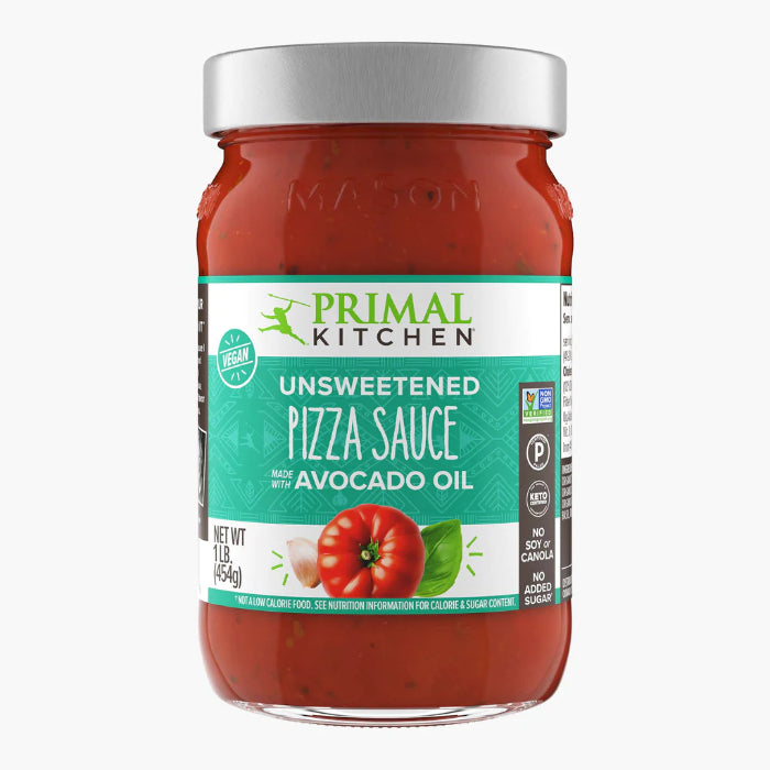 Primal Kitchen Rote ungesüßte Pizzasauce, 16 Floz