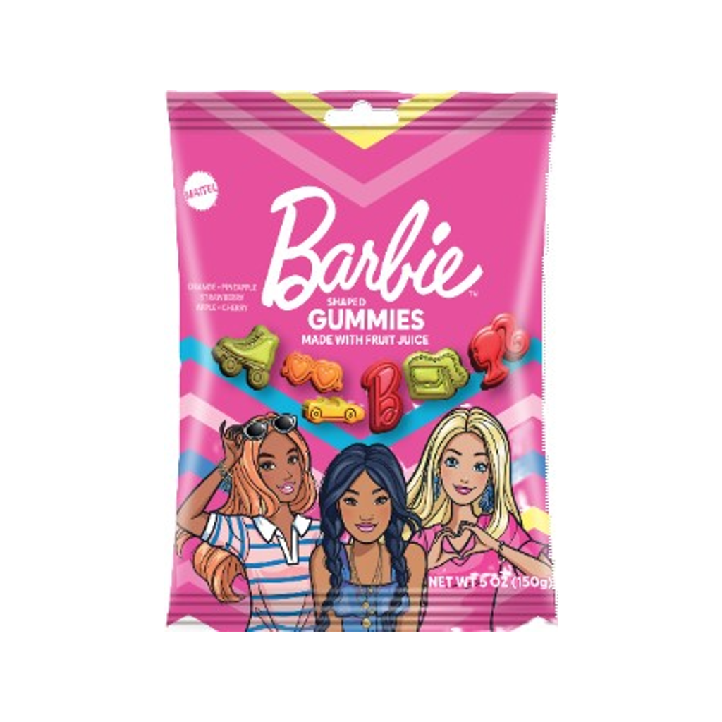 Barbie geformte Gummis