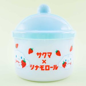 Cinnamoroll & Milch x Sakuma Erdbeere Bonbon Glas