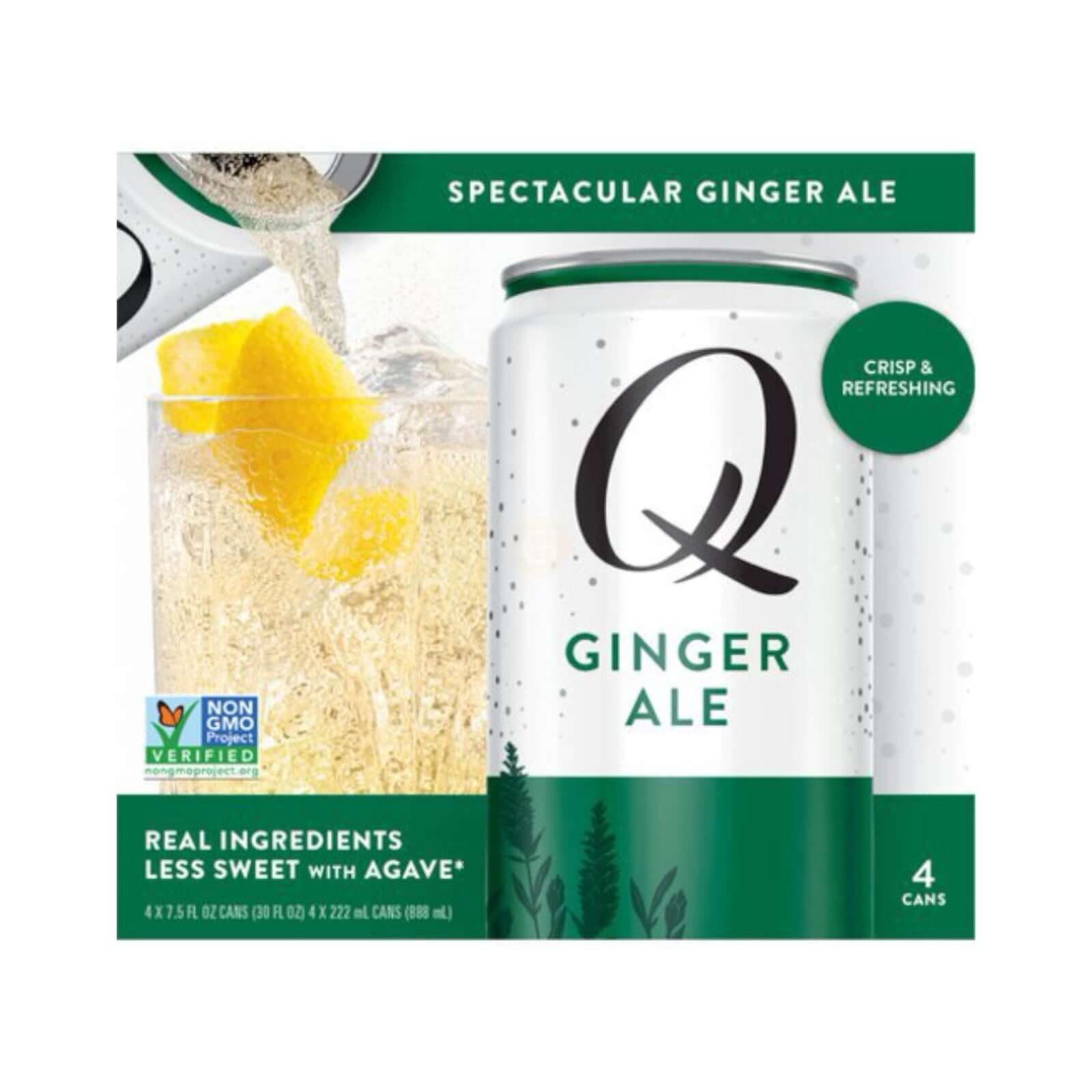 Q Spektakuläres Ingwer Ale