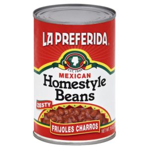 La Preferida – Frijole Charros Home Style Bohnen, 15 Unzen – Packung mit 12 Stück