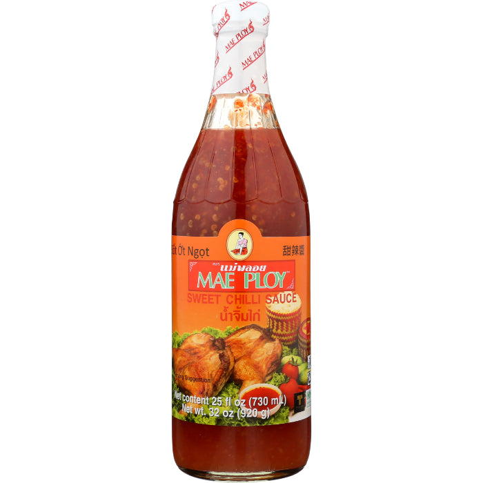 MAE PLOY – Sauce süß CHILI 32 OZ – Packung mit 6 Stück