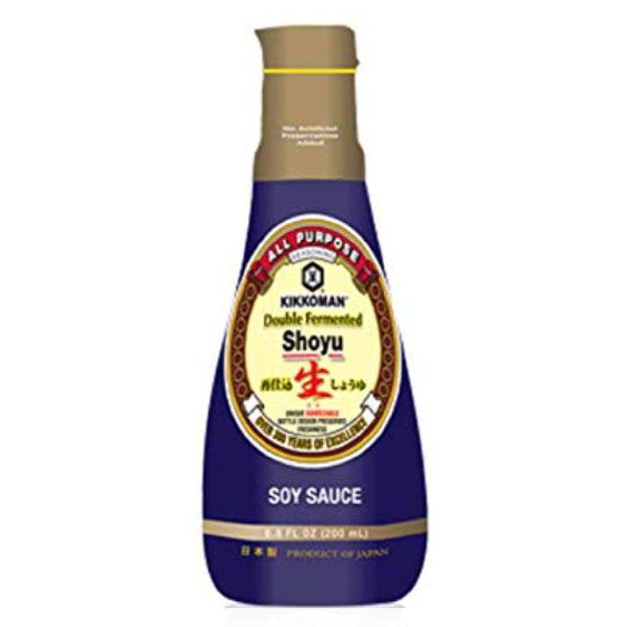 Kikkoman Soße Soja doppelt fermentiert 6.8 Fo – Packung mit 6