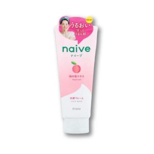 Naive Make-up Remover Gesichtswäsche [Pfirsich Leaf Extrakt]