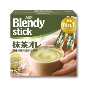 AGF Blendy Stick Matcha Au Lait (Matcha Tee) 18 Stück