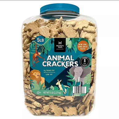 Member's Mark Animal Crackers Erdnussfrei (5 lbs.)