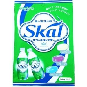 Senjaku, Skal Süßigkeiten, harte Süßigkeiten, 3 Geschmacksrichtungen Sortiment, – 65g