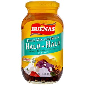 Buenas Halo – Halo – Obstmischung und Bohnen in Sirup – 12 OZ