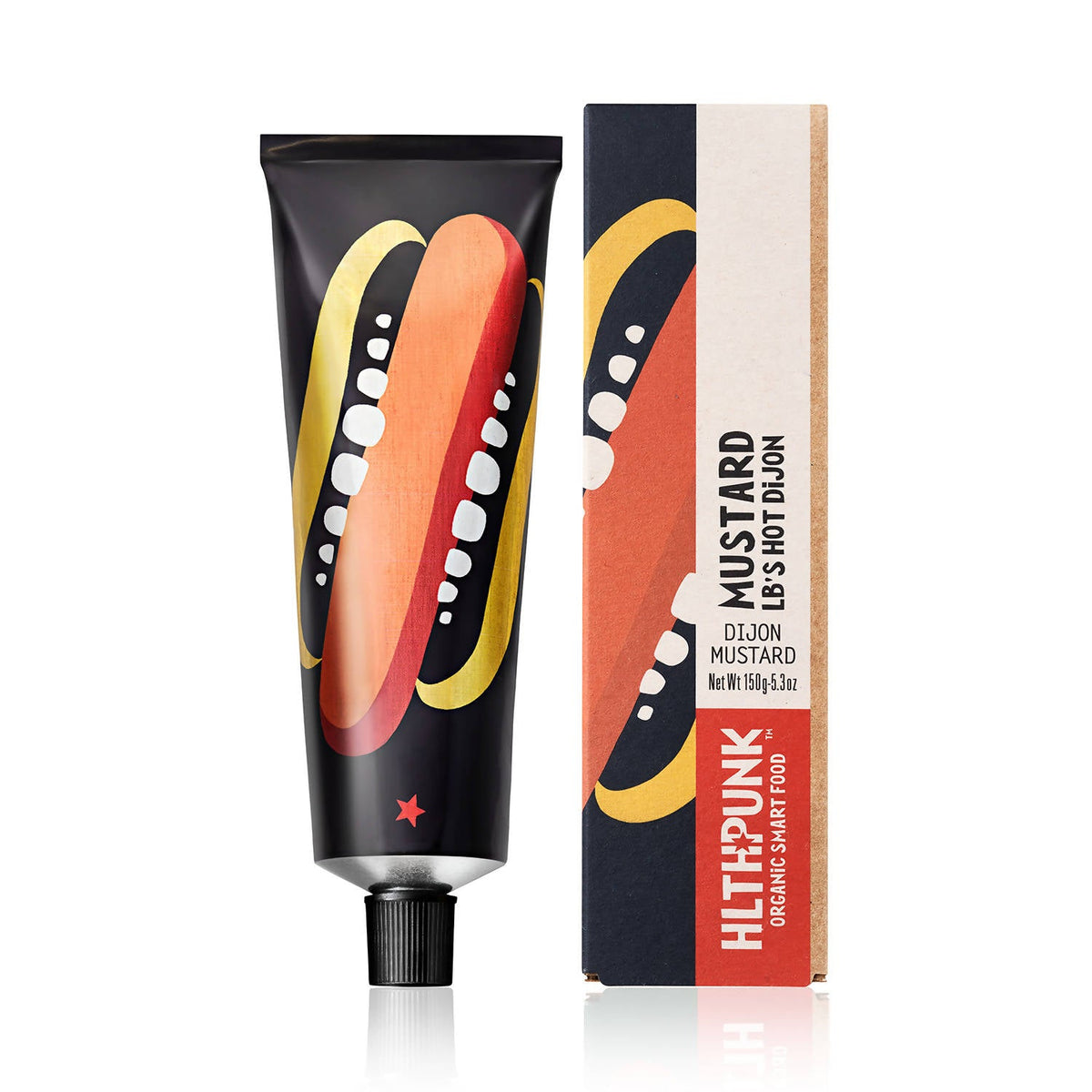 Bio Mustard Tube (LB's Hot Dijon Senf) – 8 Tubes x 150g