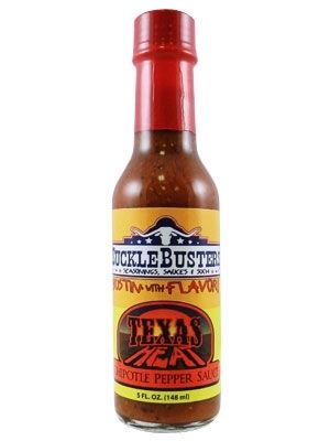 SuckleBusters Texas Hitze Chipotle Pfeffersauce, 5oz