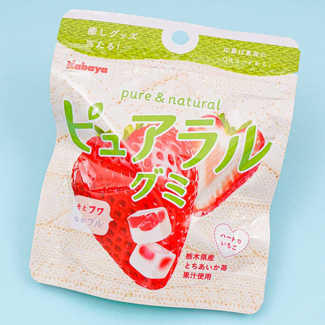 Kabaya Pureral Gummy – Tochi-Aika Erdbeere