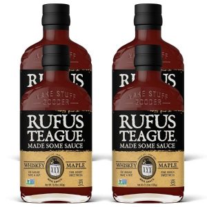 Rufus Teague Soße bbq Whisky Ahorn 15.25 Unze – Packung mit 6