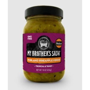 meine Brüder Salsa – poblano ananasle verde, – 16oz