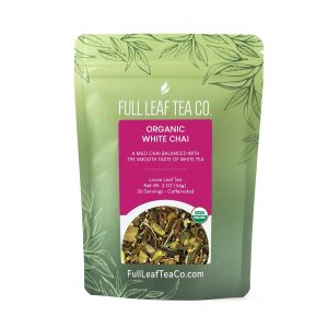 Bio-Weiße Chai-Einzeltaschen – Gehäuse von 6