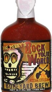 Joe Perry’s Rock Your World scharfe Sauce mit Pick, . – 5oz
