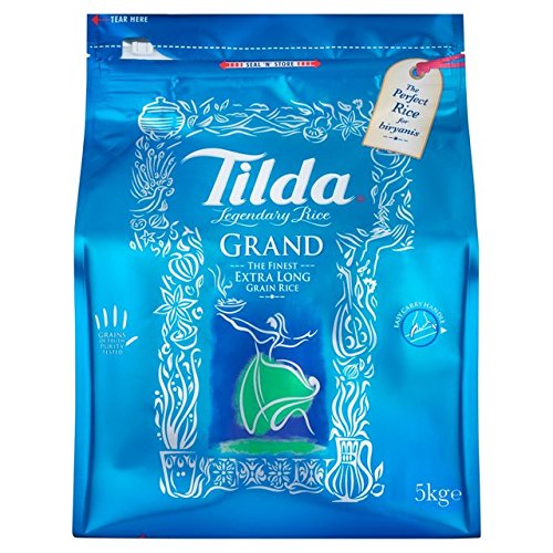 Tilda Grand Finest Extra Langkorn Basmati Reis, 10-Pfund
