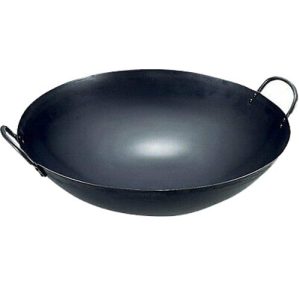 Peking Wok – Doppelohrgriff – Eisen Rühren braten Wok - Kawa