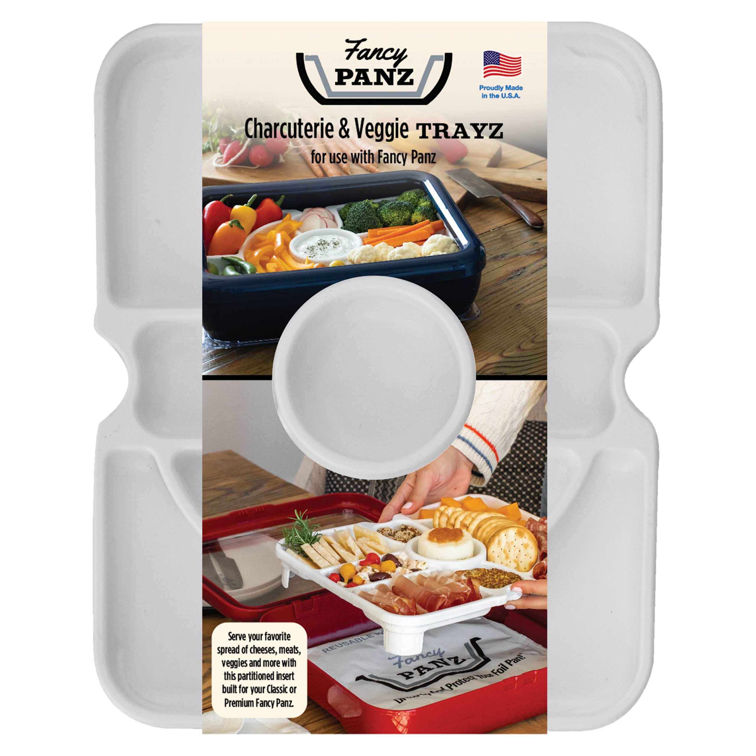Fancy Panz – Fancy Panz® Zubehör – Charcuterie / Veggie Tabletteinsatz