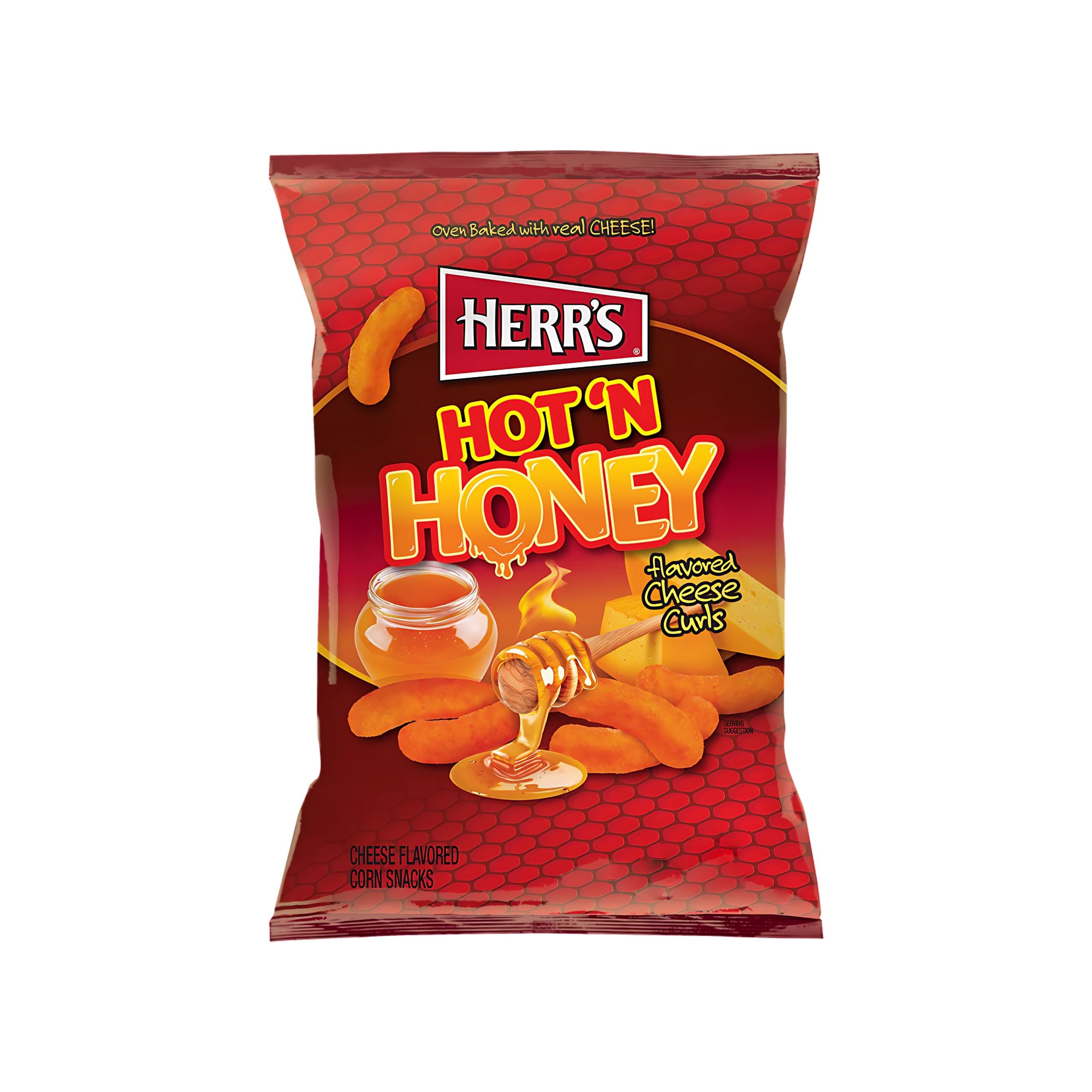 Herr's Hot Honig Käse Curls (Vereinigte Staaten)