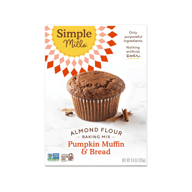 Simple Mills Mandelmehl Backmischung Kürbis Muffin & Brot