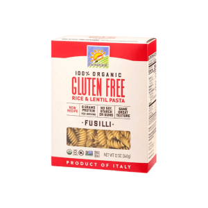 Bionaturae 100% Bio glutenfreier Reis & Linsen Nudeln Fusilli