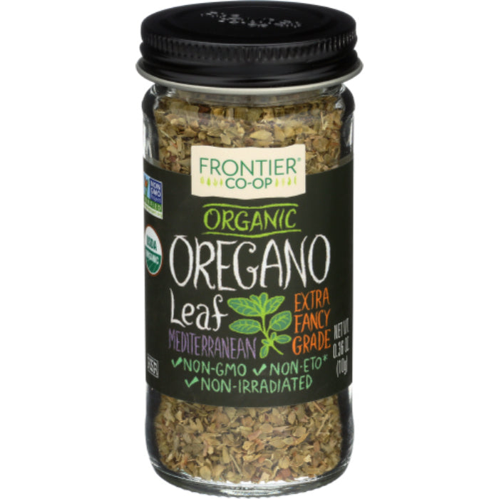 Frontier Herb Gewürz Oregano Bio Bttl 0.36 Oz – Packung mit 1
