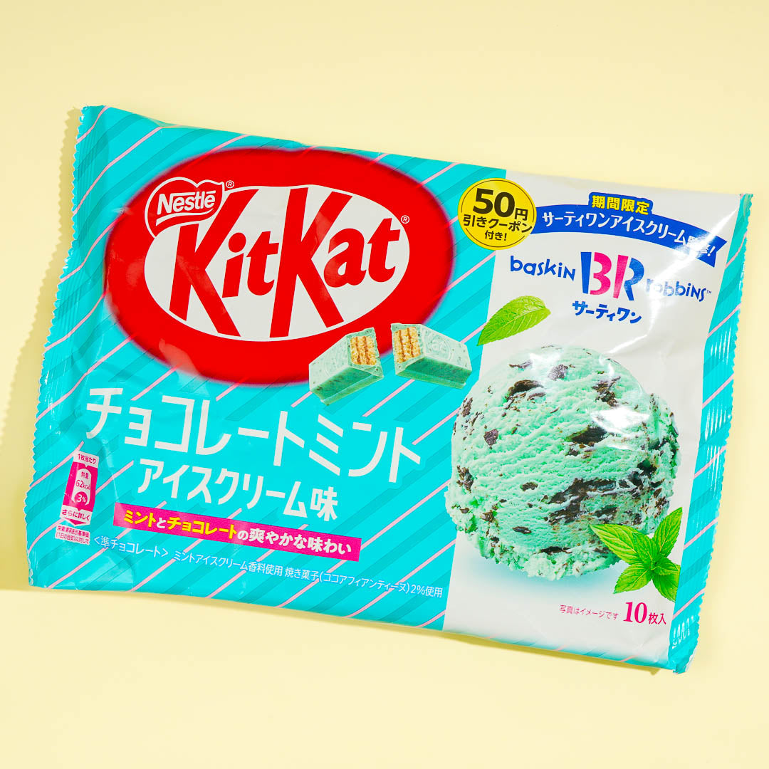 Kit Kat Baskin Robbins Schokolade – Schokolade Minze Eis