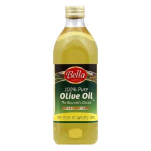 Bella – Reines Olivenöl, 34 Oz – Packung mit 6 Stück