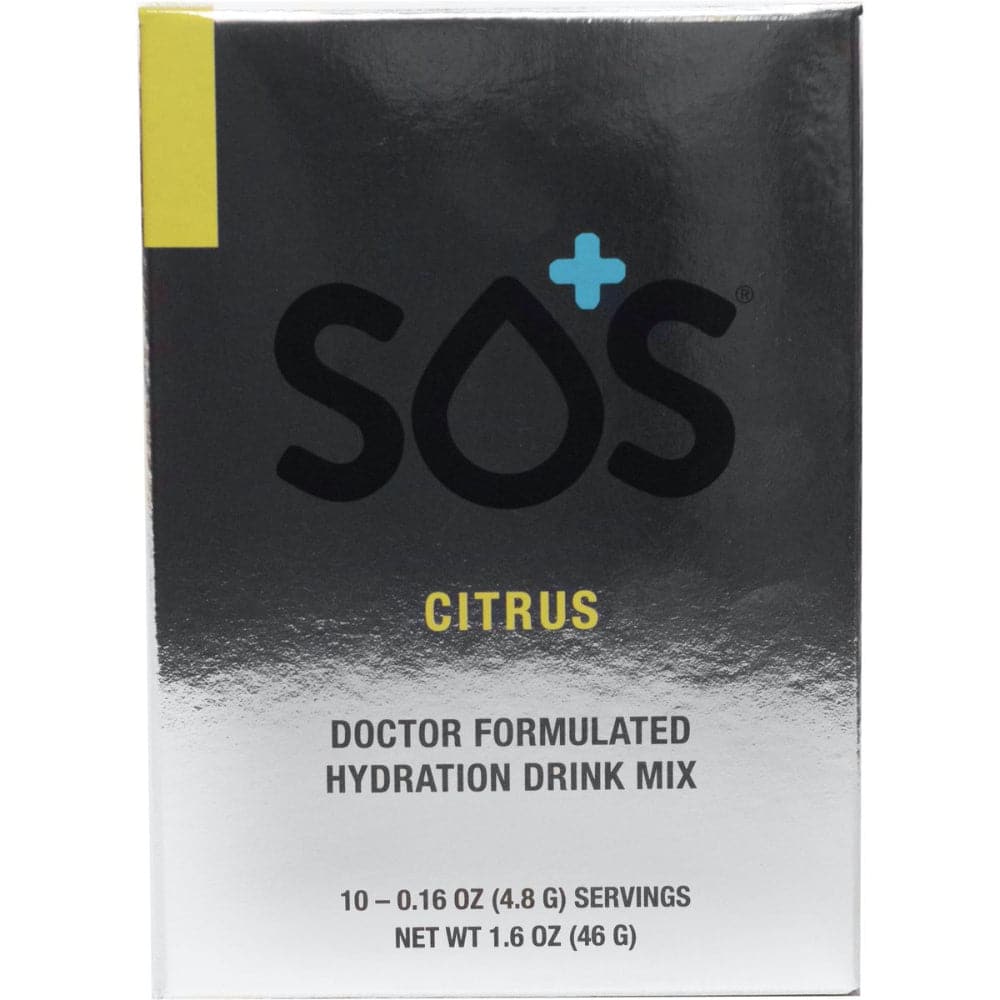 SOS Hydration – Elektrolyt-Getränkemischung Zitrus, 1,6 oz