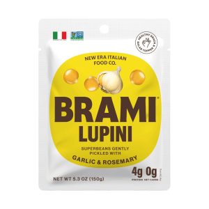 Brami Lupini – Knoblauch & Rosmarin Bohnensnack, 5,3 Unzen