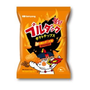 Samyang Buldak würzige Kartoffelchips – Käsegeschmack