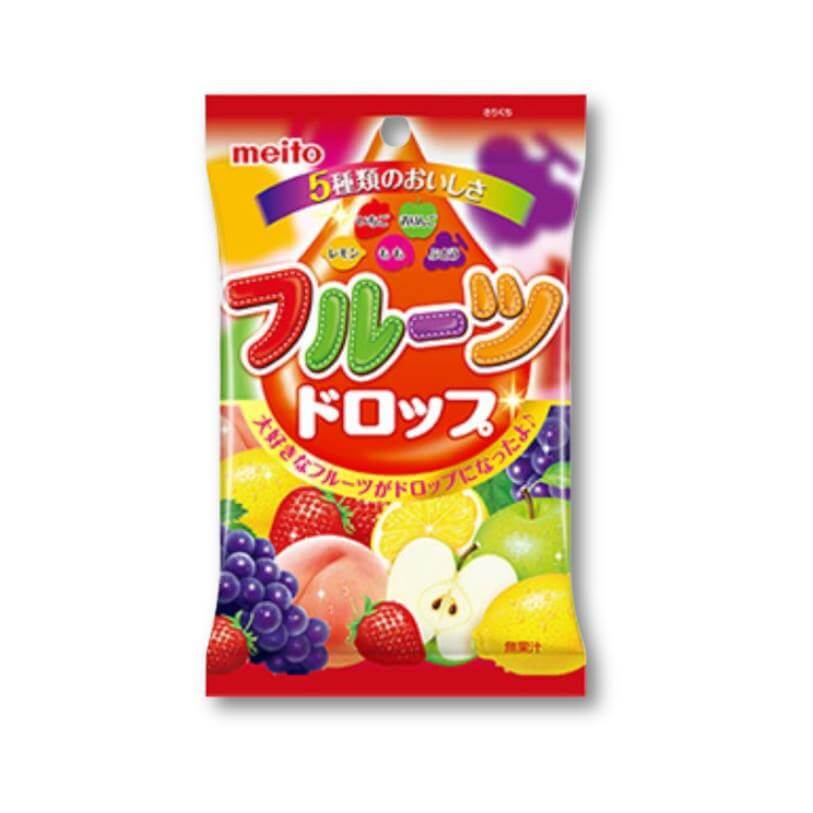 Meito Frucht Drops Süßigkeiten