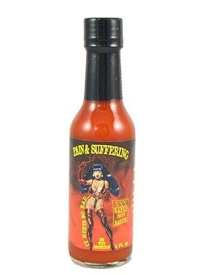 Schmerzen & Leiden schmerzt so schlecht Chilisauce, 5oz