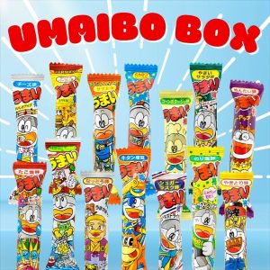 umaibo deluxe Testbox – alle 14 Geschmacksrichtungen (42 Stück)
