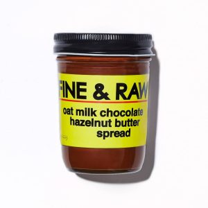 Fine and roher Hafermilch Schokolade Haselnussbutter, bio, vegan – 12 bar x Gehäuse – 8oz