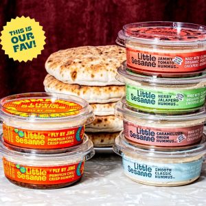 wenig Sesam der Hummus Club