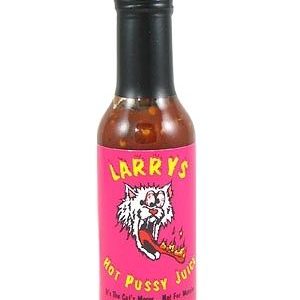 Larry’s heiße Muschi Saft scharfe Sauce, . – 5oz