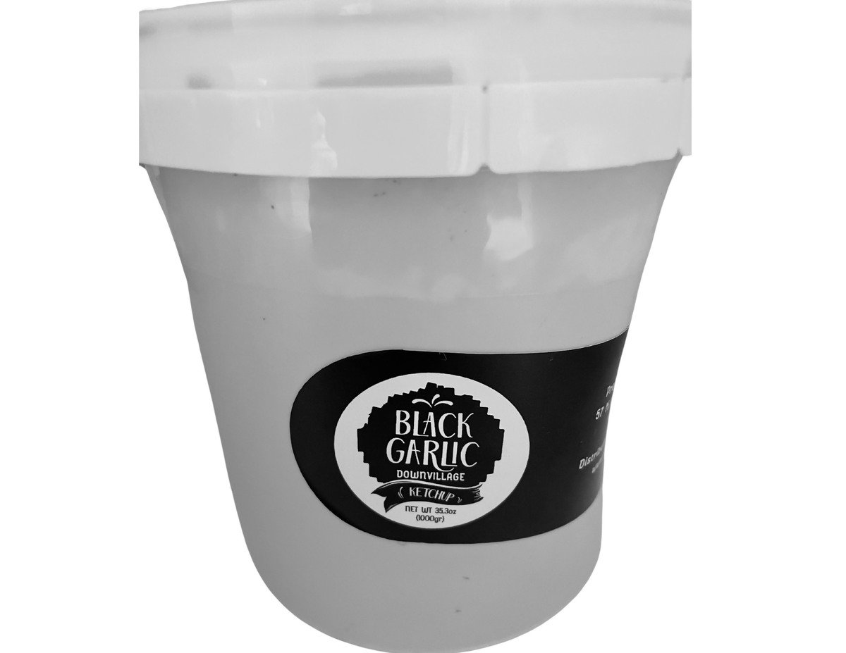 Epikurean Pantry Schwarzer Knoblauch Ketchup Bulk-Size Container – 1000g