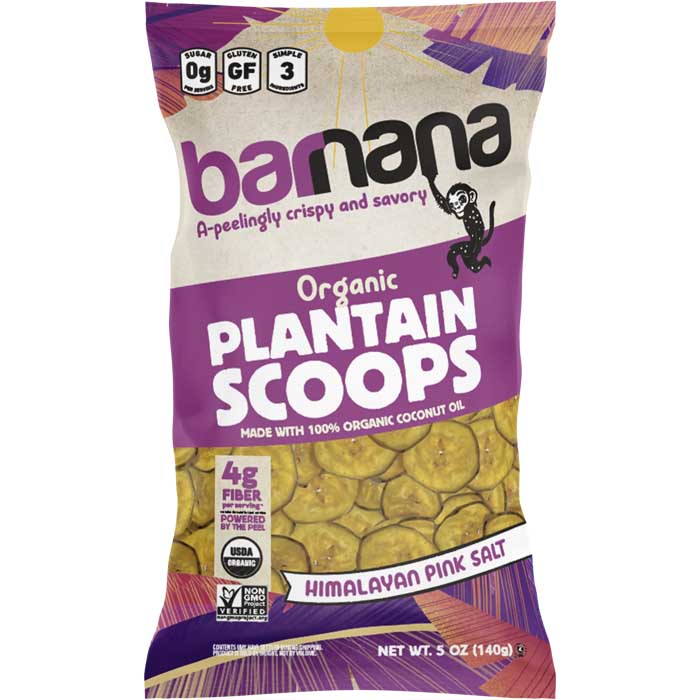 Barnana Wegerich Chips Himalaya-Meersalz – nahrhaft & lecker Snack