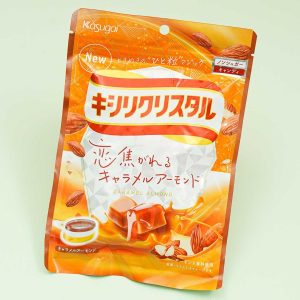 Kasugai Kishiri Crystal Süßigkeiten – Karamell-Mandel
