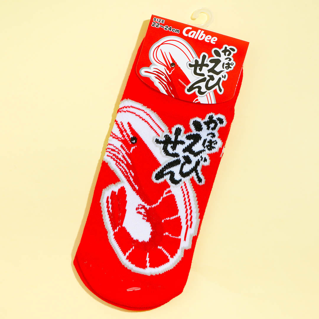 Calbee Kappa Ebisen Garnele Snack Socken