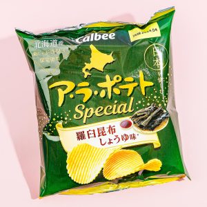 Calbee A La Kartoffelchips – Ausu Kelp & Sojasauce