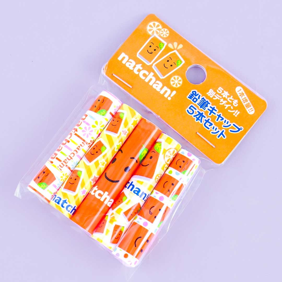Suntory Natchan! Pencil Kappe Set