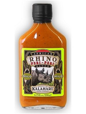 Afrikanische Rhino Peri-Peri Pfeffersauce “Mild”, 6,75 oz
